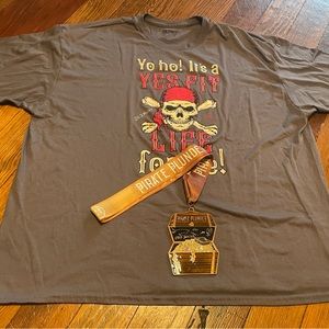 Yes.Fit Pirate Plunder 26.3 Miles Medal & Shirt Bundle